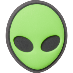 Tiny Green Alien Head Jibbitz™ charms