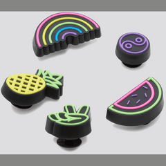 Lights Up Fun 5 Pack Jibbitz Shoe Charm