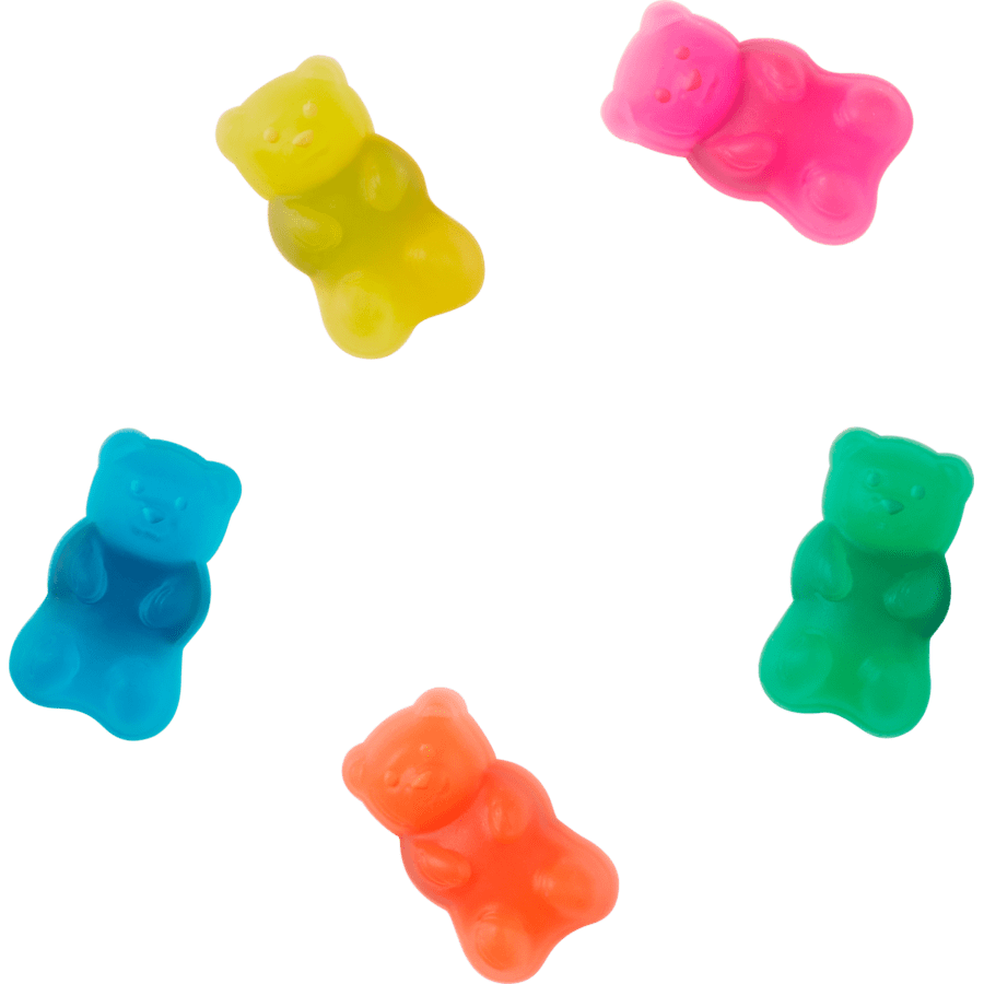 Candy Bear 5 Pack Jibbitz Shoe Charm
