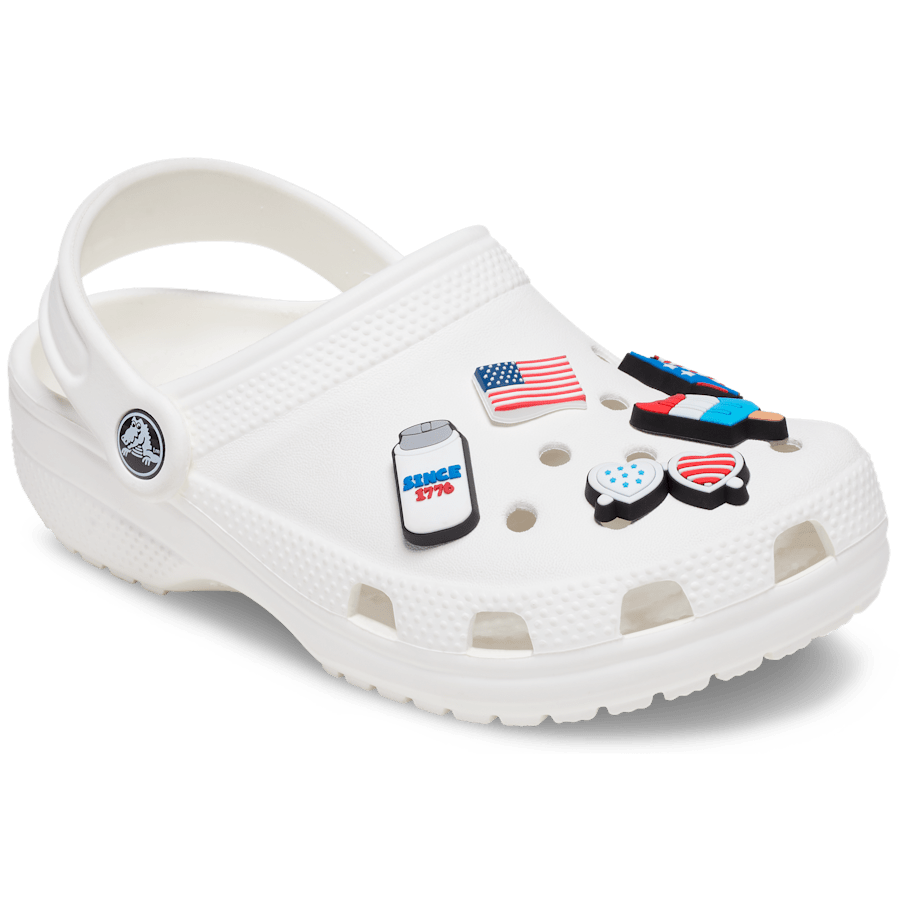 USA 5 Pack Jibbitz Shoe Charm
