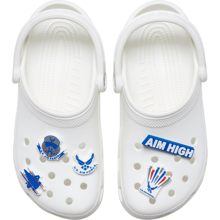 Armed Forces US Air Force 5Pck Jibbitz Shoe Charm