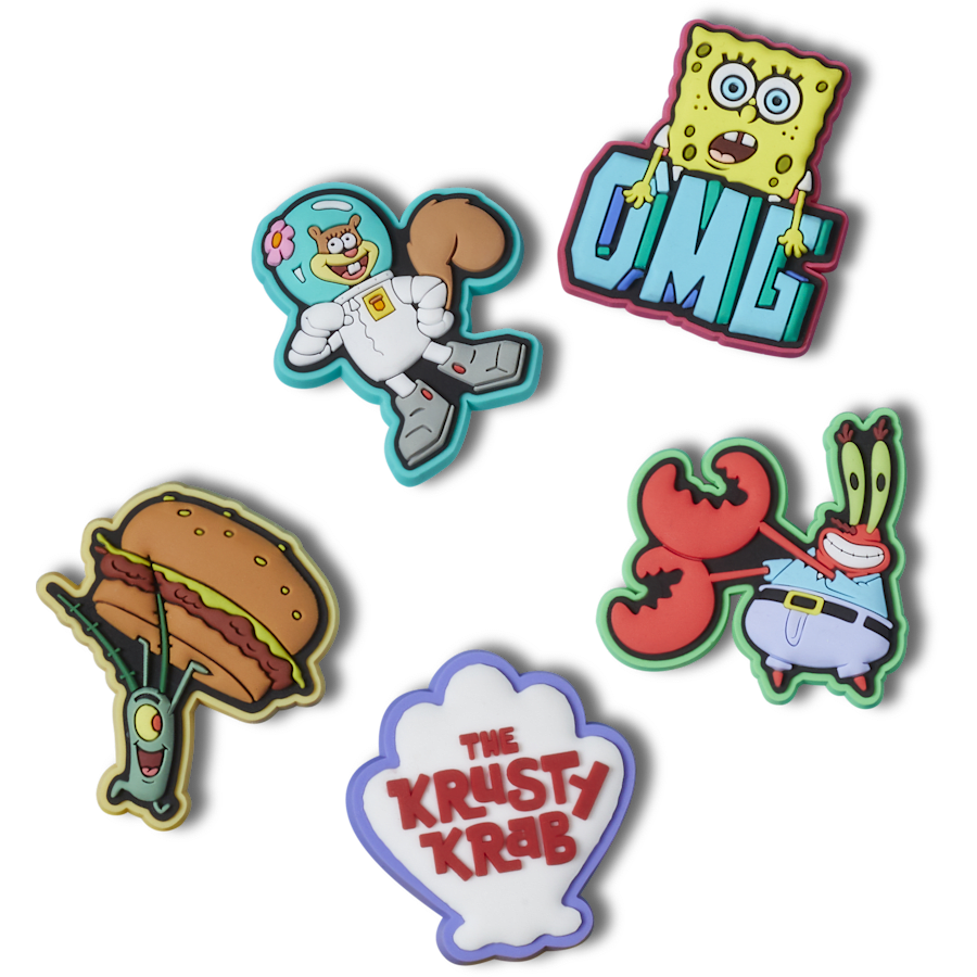 SpongeBob 5 Pack Jibbitz™ charms