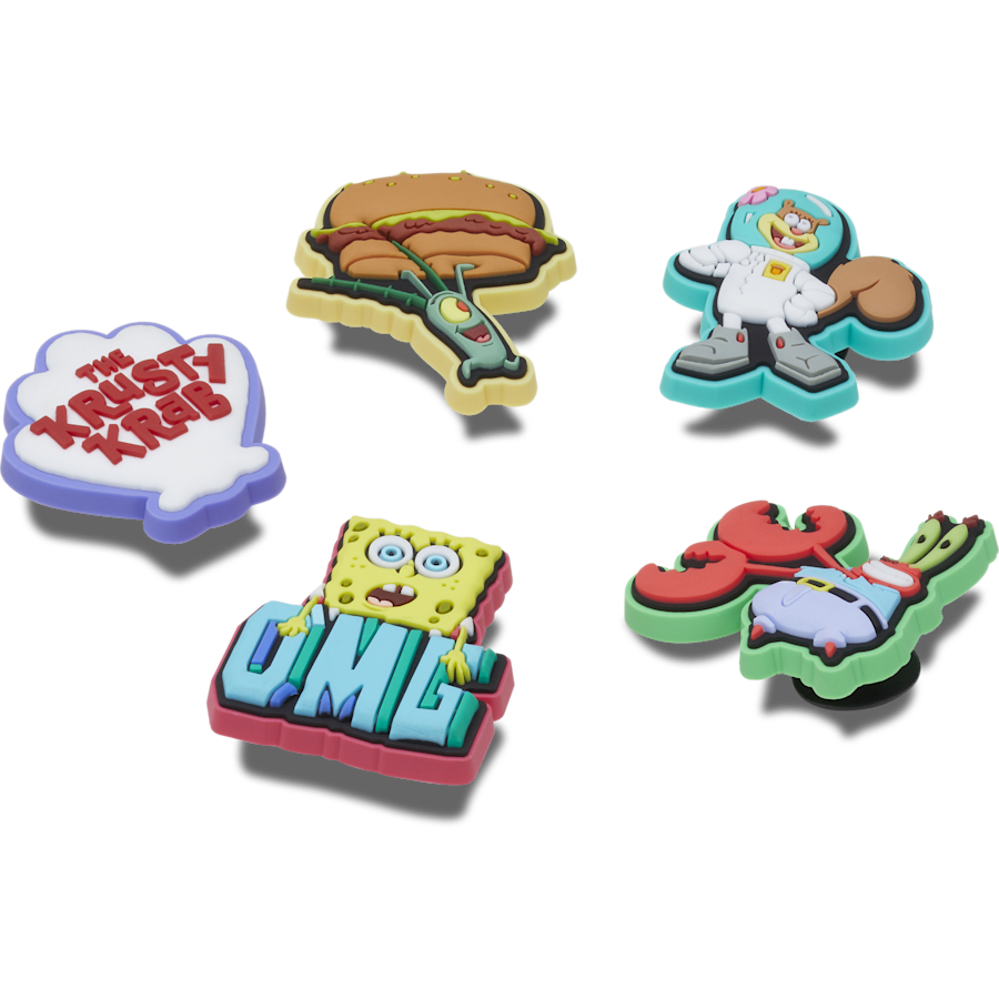 SpongeBob 5 Pack Jibbitz™ charms