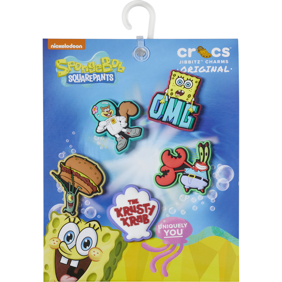 SpongeBob 5 Pack Jibbitz™ charms