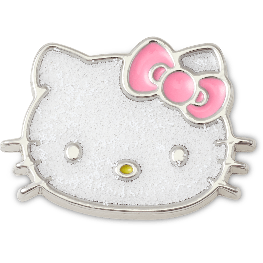 Hello Kitty Glitter Cat Jibbitz Shoe Charm