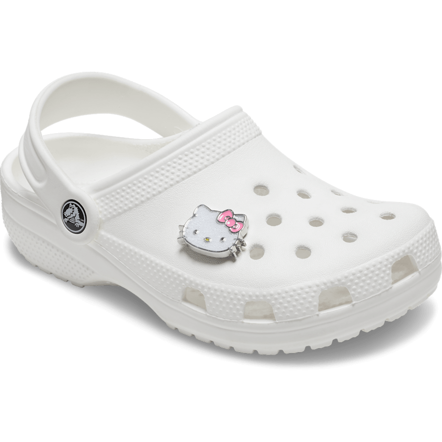 Hello Kitty Glitter Cat Jibbitz Shoe Charm