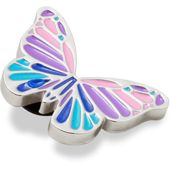 Multi Purple Butterfly Jibbitz Shoe Charm