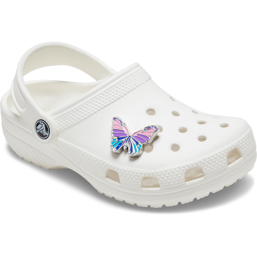 Multi Purple Butterfly Jibbitz Shoe Charm