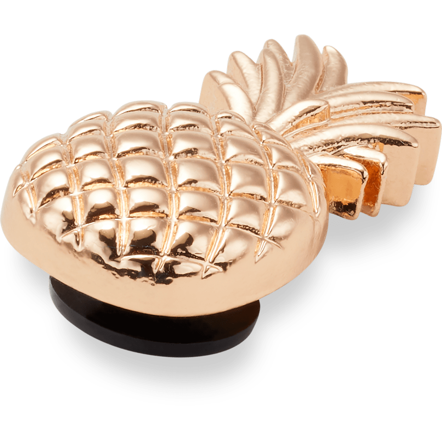 Gold Pineapple Jibbitz Shoe Charm