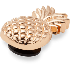 Gold Pineapple Jibbitz Shoe Charm