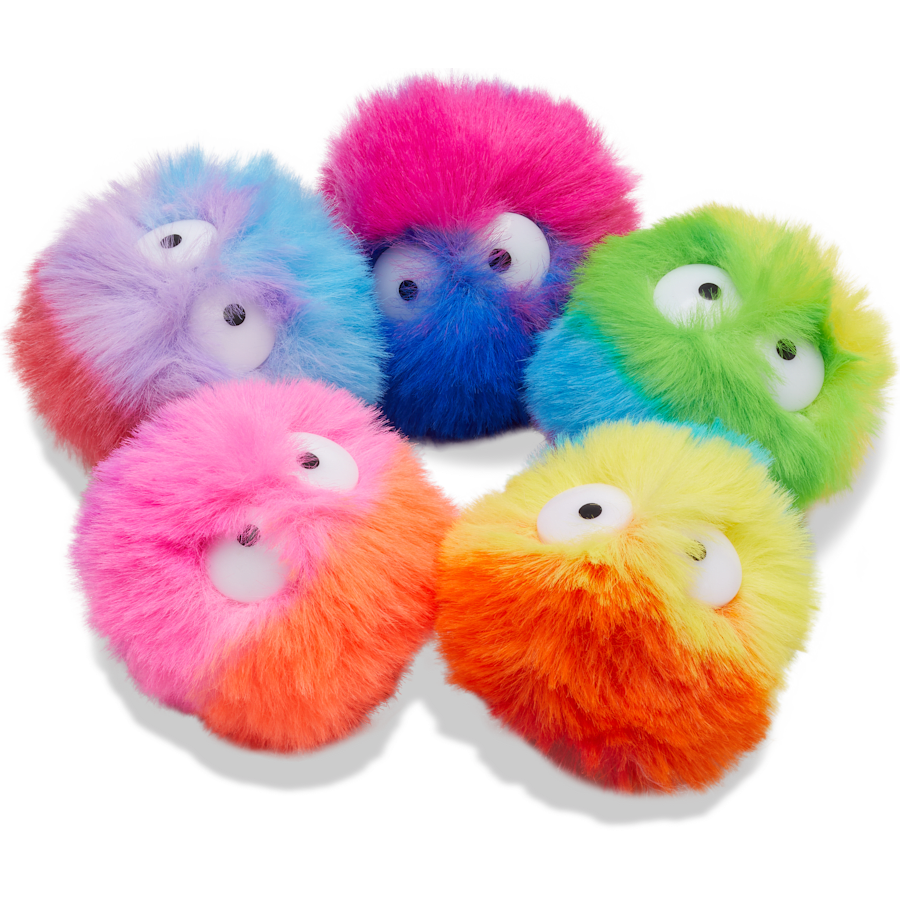 FuzzyPuffCharacters5Pack Jibbitz Shoe Charm