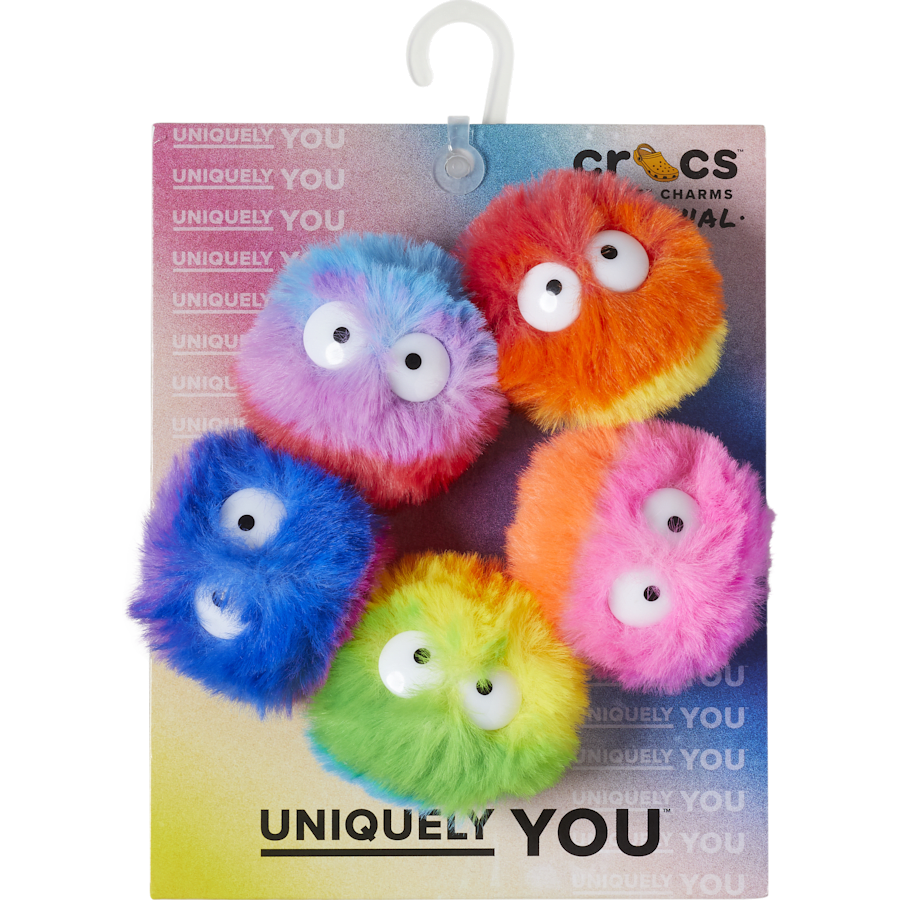 FuzzyPuffCharacters5Pack Jibbitz Shoe Charm