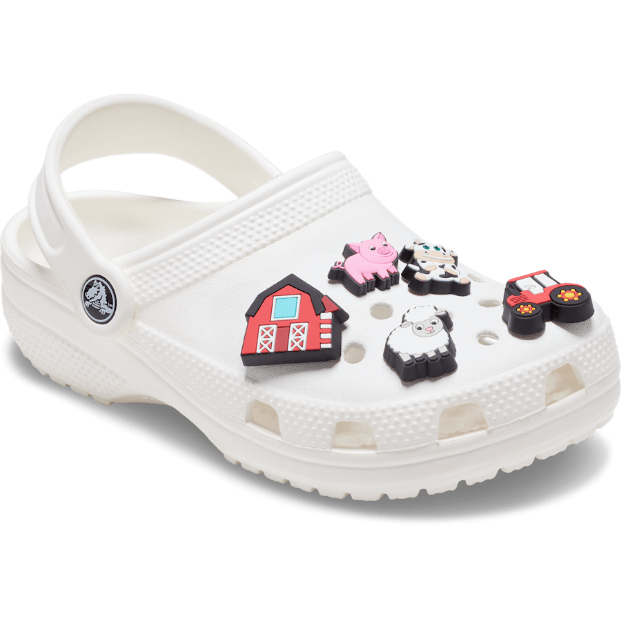 Cutesey Farm Animal 5 Pack Jibbitz Shoe Charm
