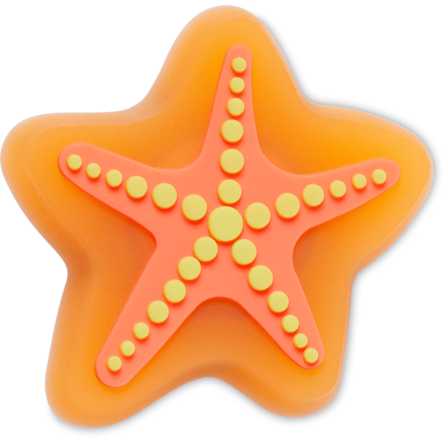 Lights Up Starfish Jibbitz Shoe Charm
