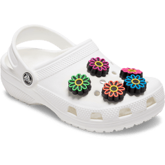Lights Up Daisy 5 Pack Jibbitz Shoe Charm