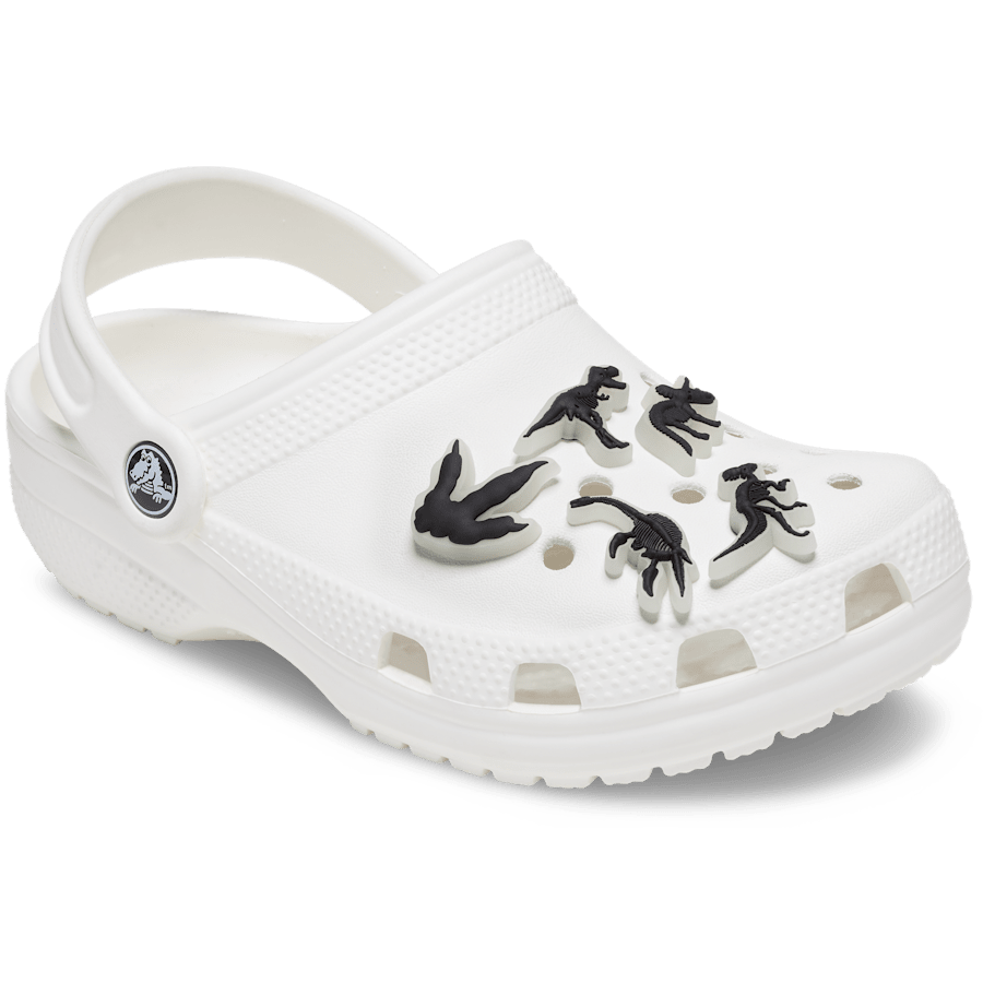 Glow In The Dark Dino 5 Pack Jibbitz Shoe Charm