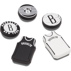 NBA Brooklyn Nets 5 Pack Jibbitz™ charms