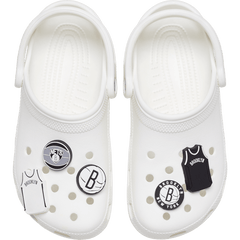 NBA Brooklyn Nets 5 Pack Jibbitz™ charms