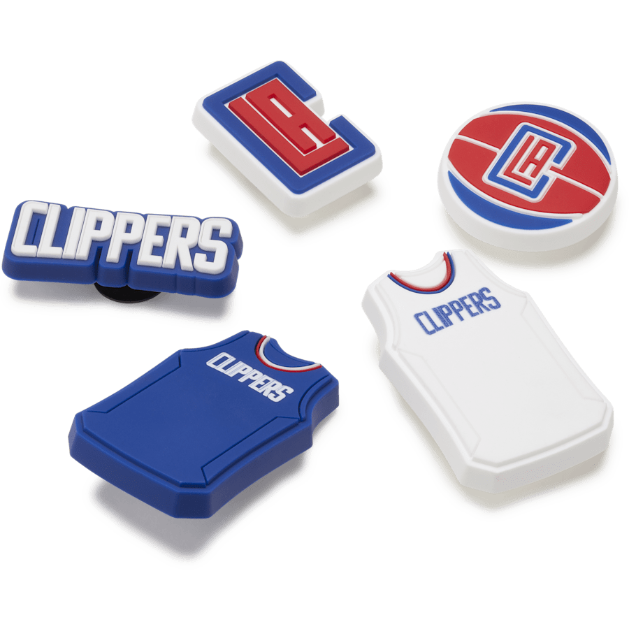NBA Los Angeles Clippers 5 Pack Jibbitz™ charms