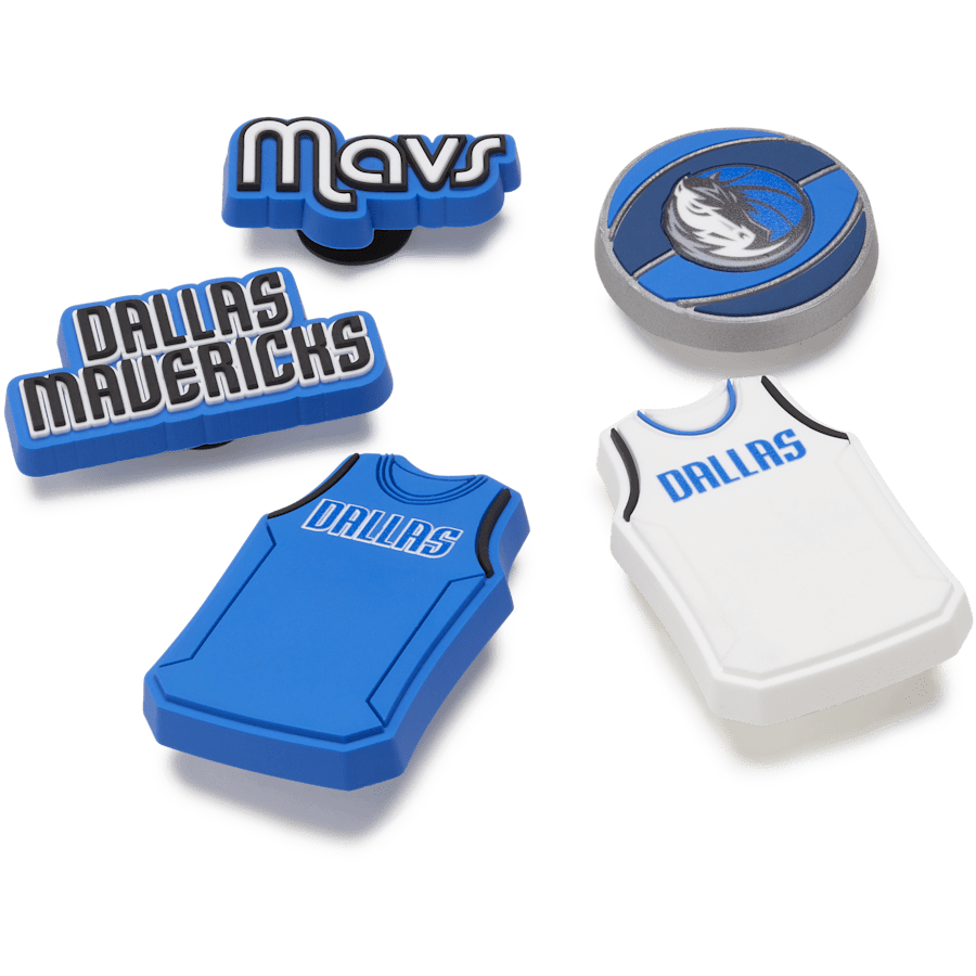 NBA Dallas Mavericks 5 Pack Jibbitz™ charms