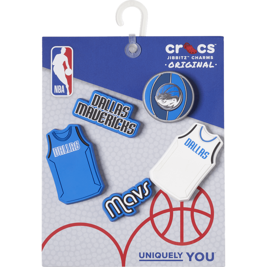NBA Dallas Mavericks 5 Pack Jibbitz™ charms