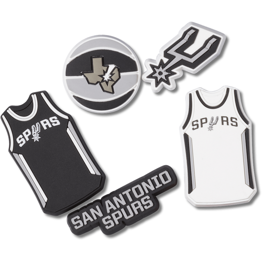 NBA San Antonio Spurs 5 Pack Jibbitz™ charms