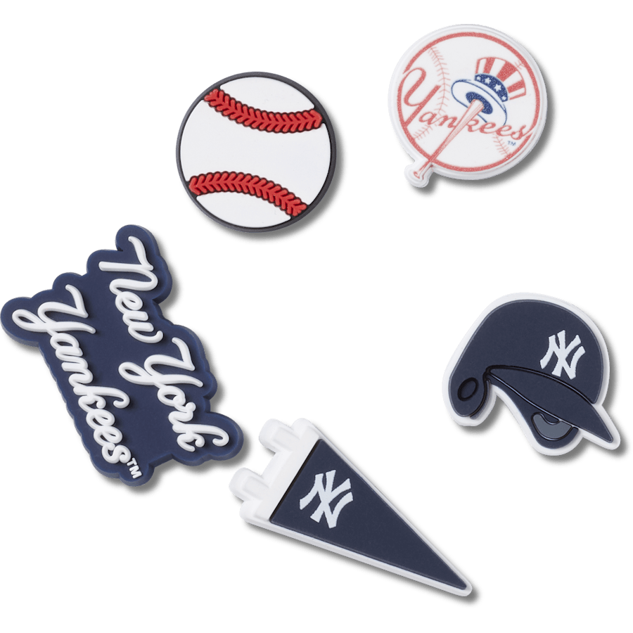MLB New York Yankees 5 Pack Jibbitz™ charms