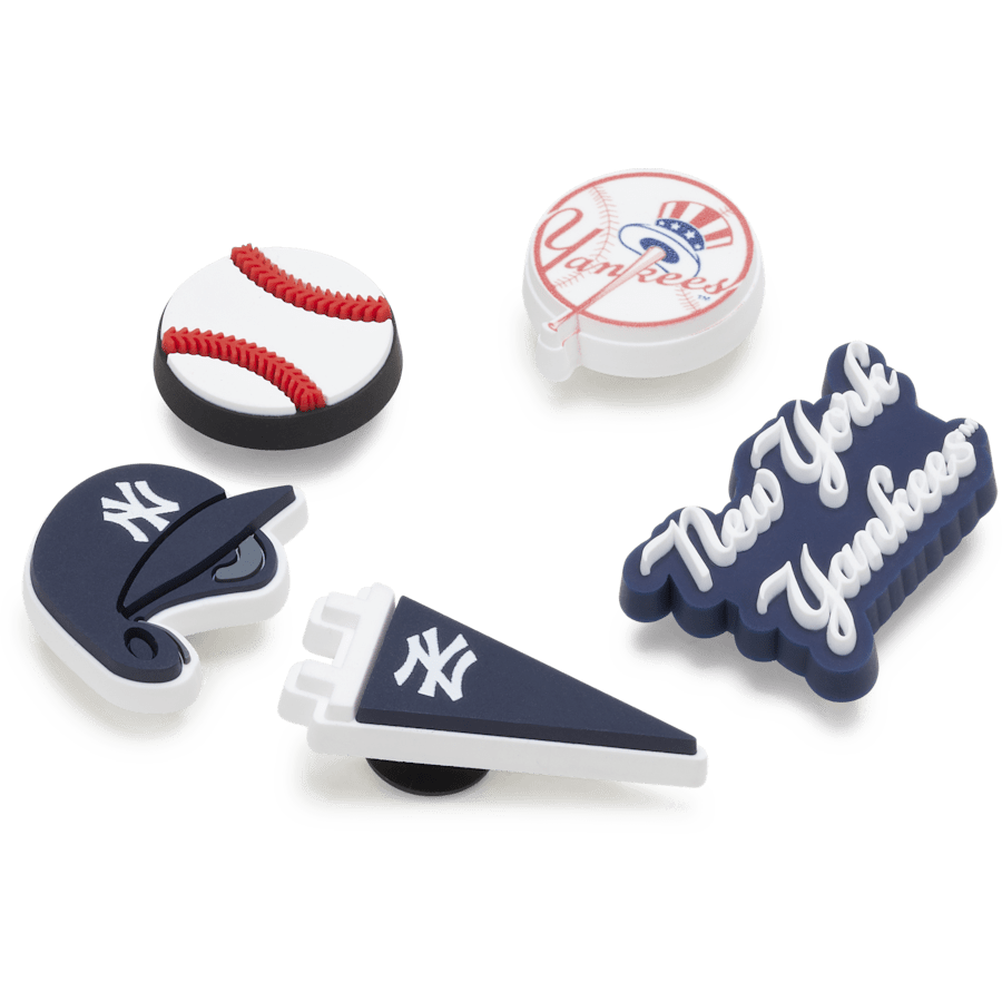 MLB New York Yankees 5 Pack Jibbitz™ charms