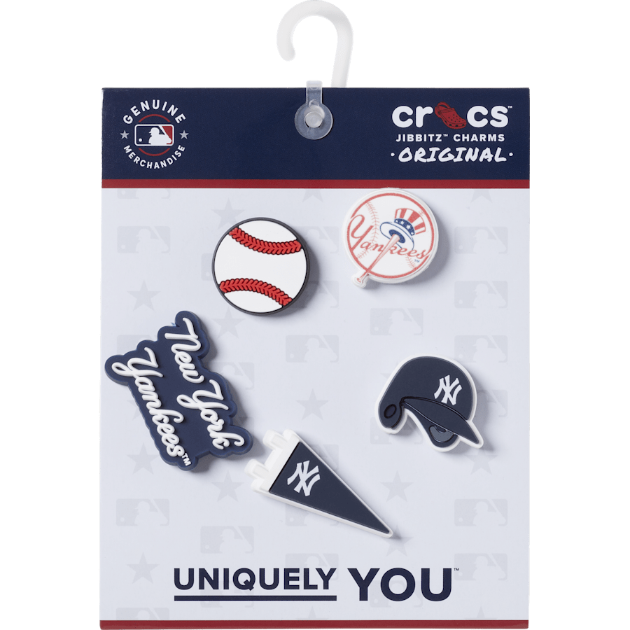 MLB New York Yankees 5 Pack Jibbitz™ charms
