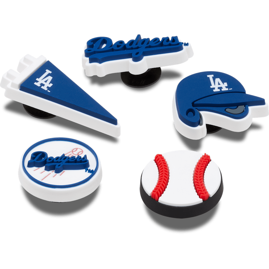 MLB Los Angeles Dodgers 5pck Jibbitz™ charms