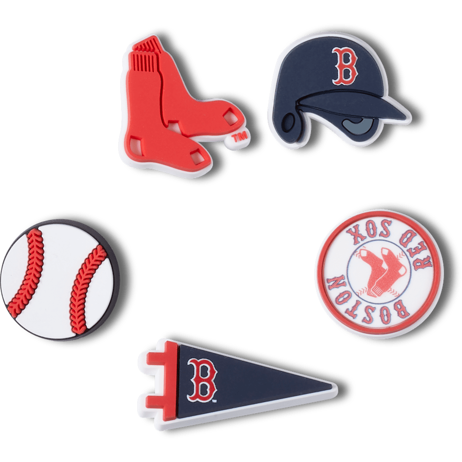 MLB Boston Red Sox 5pck Jibbitz™ charms