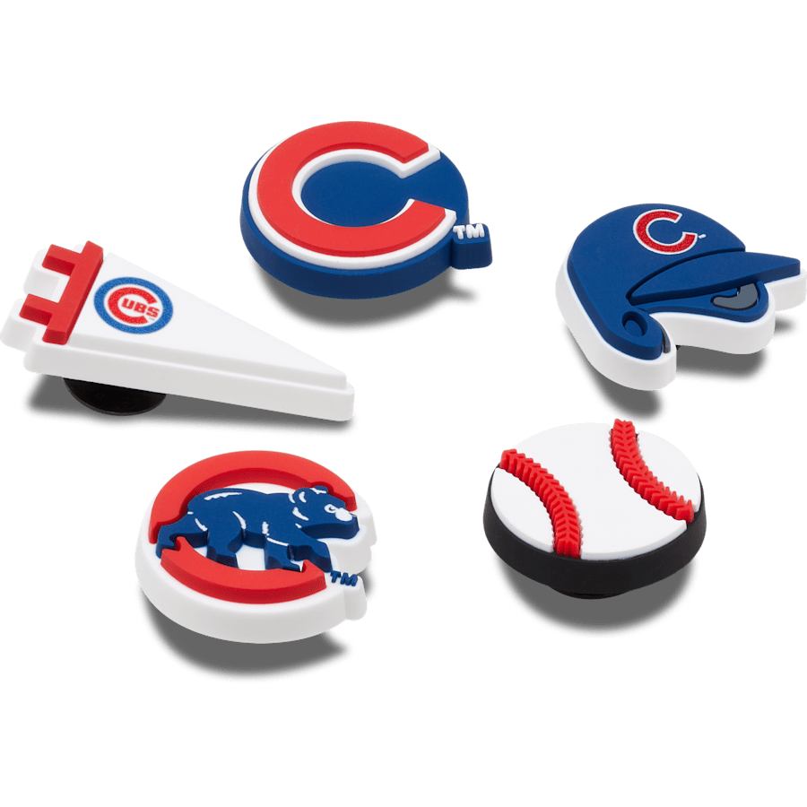 MLB Chicago Cubs 5pck Jibbitz™ charms