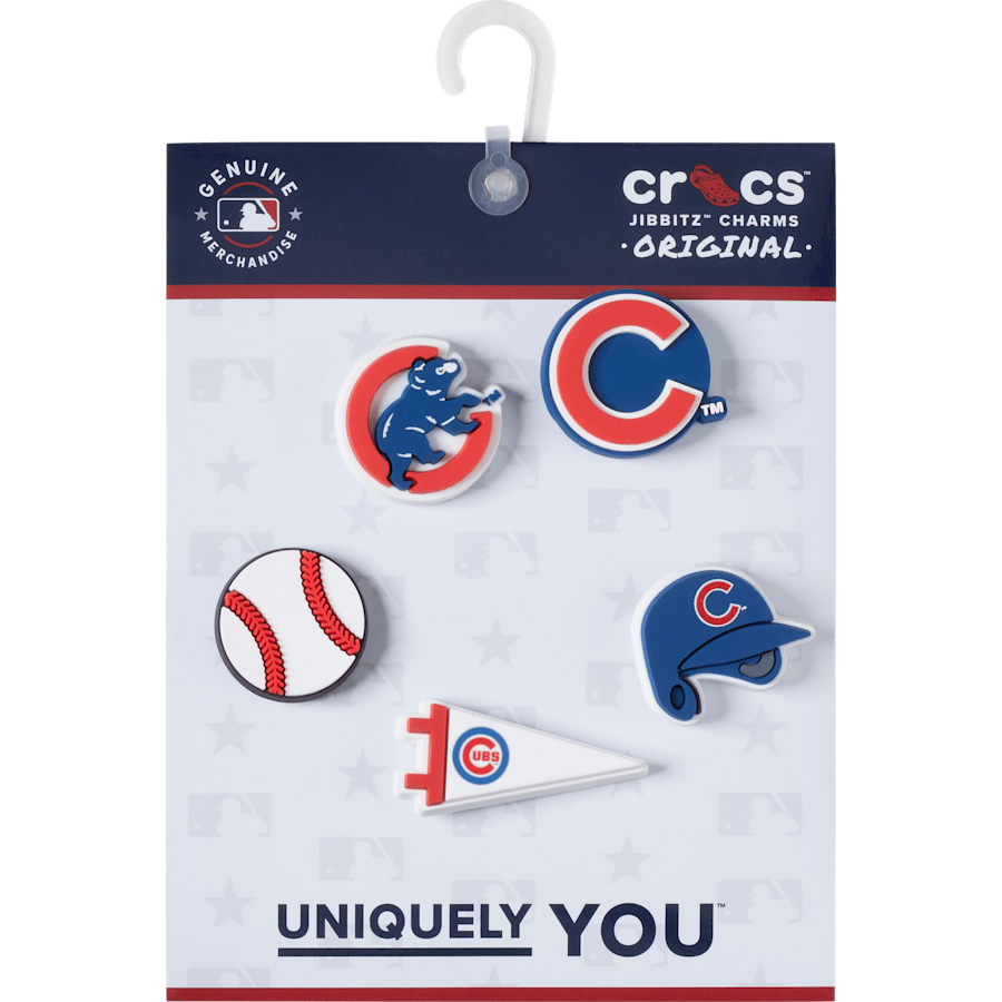 MLB Chicago Cubs 5pck Jibbitz™ charms