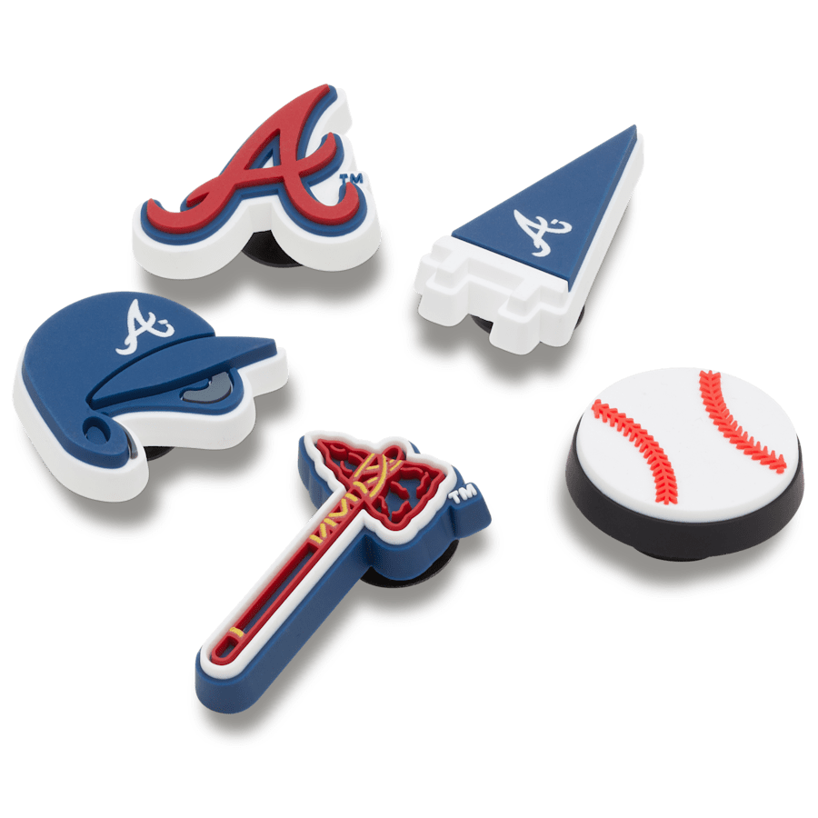 MLB Atlanta Braves 5 Pack Jibbitz™ charms