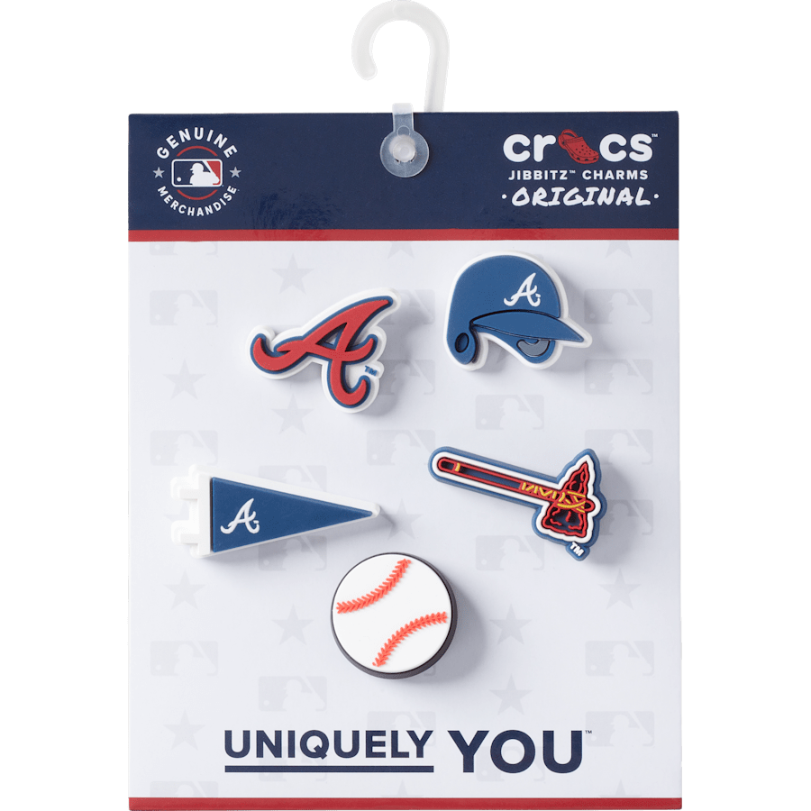 MLB Atlanta Braves 5 Pack Jibbitz™ charms