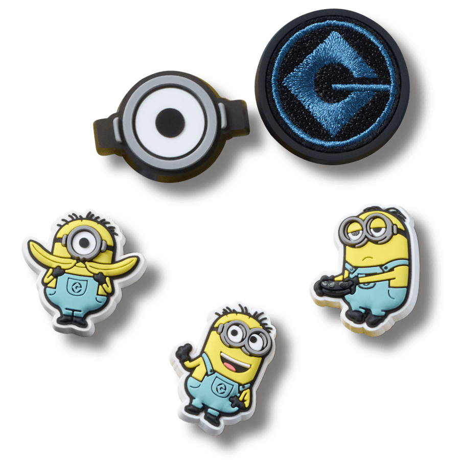 Minions 5 Pack Jibbitz™ charms