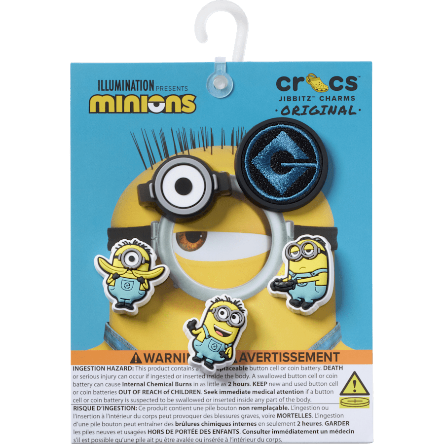 Minions 5 Pack Jibbitz™ charms