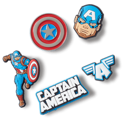 Captain America 5 Pack Jibbitz™ charms