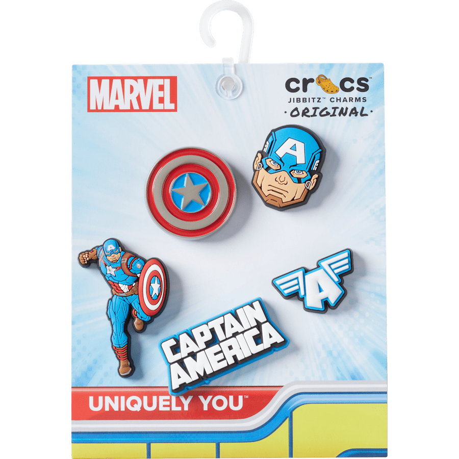 Captain America 5 Pack Jibbitz™ charms