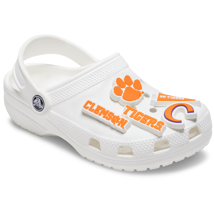 Clemson Univ 5 Pack Jibbitz™ charms