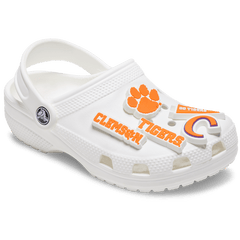 Clemson Univ 5 Pack Jibbitz™ charms