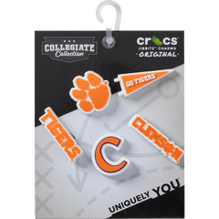 Clemson Univ 5 Pack Jibbitz™ charms