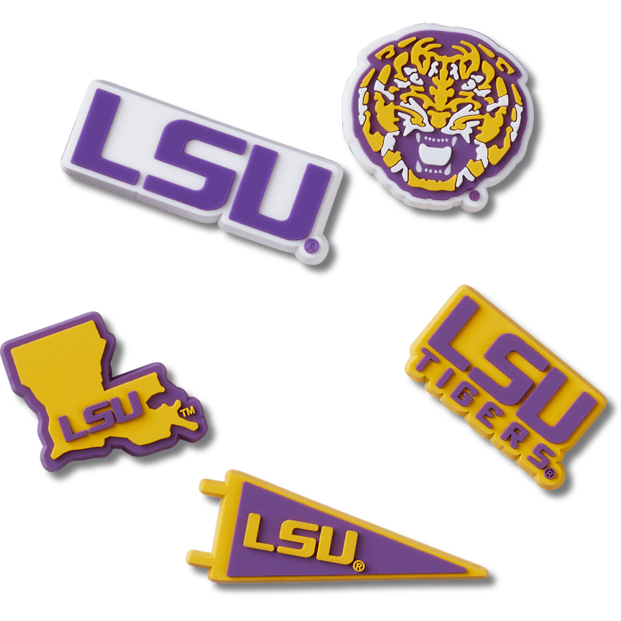 LSU 5 Pack Jibbitz™ charms