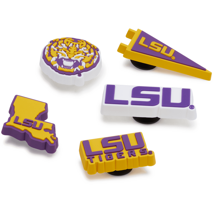 LSU 5 Pack Jibbitz™ charms