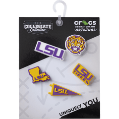 LSU 5 Pack Jibbitz™ charms