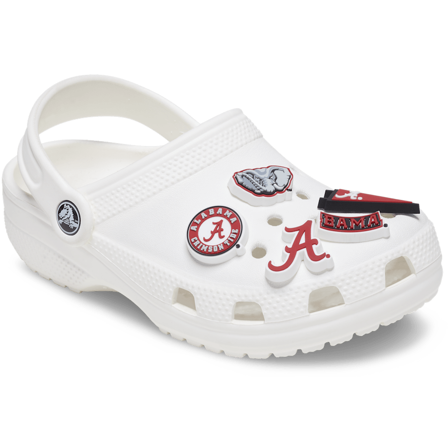 University of Alabama 5 Pack Jibbitz™ charms