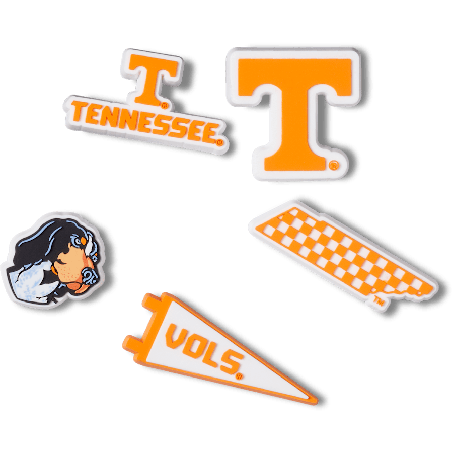 University of Tennessee 5 Pack Jibbitz™ charms