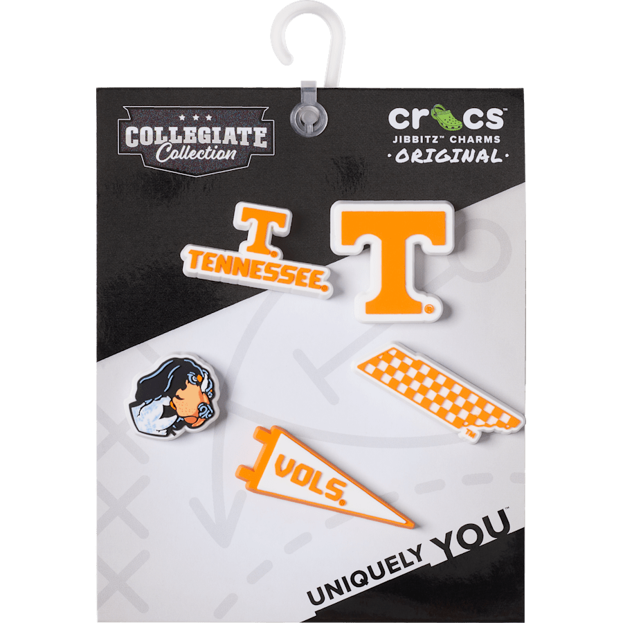 University of Tennessee 5 Pack Jibbitz™ charms