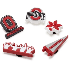 Ohio State University 5 Pack Jibbitz™ charms