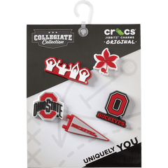 Ohio State University 5 Pack Jibbitz™ charms